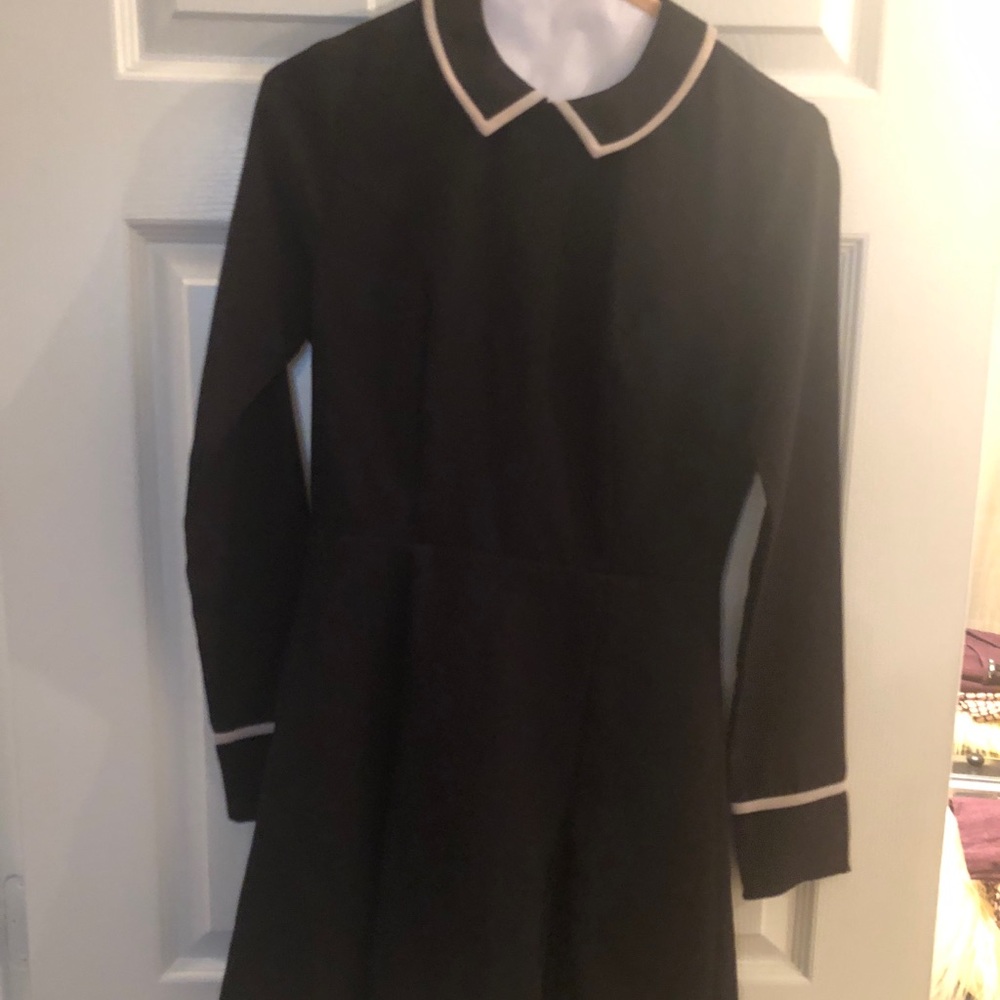 Black cocktail dress